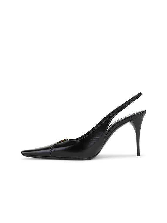 【Saint Laurent】BABYLONE 05 SAN NAP GI/GR GR P◆820656AADXX BABYLONE sandals in smooth leather | Saint Laurent | YSL US
