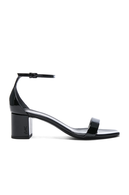 saint laurent loulou ankle strap sandal