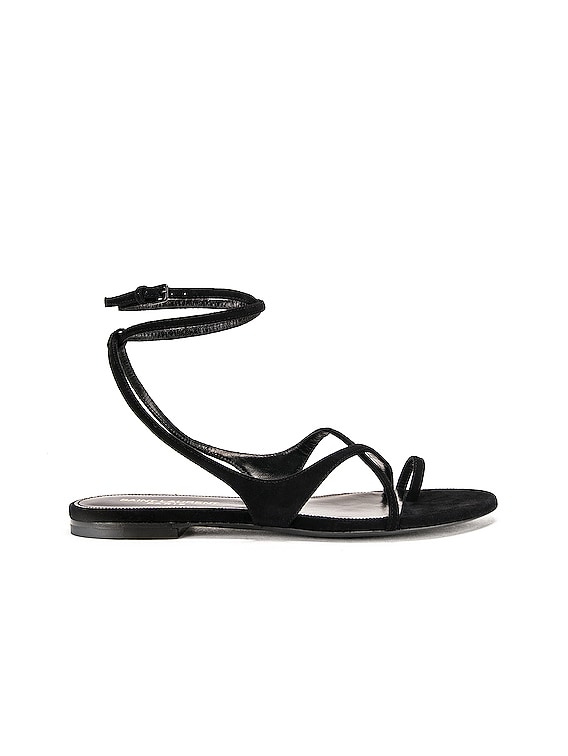 saint laurent gia studded sandals