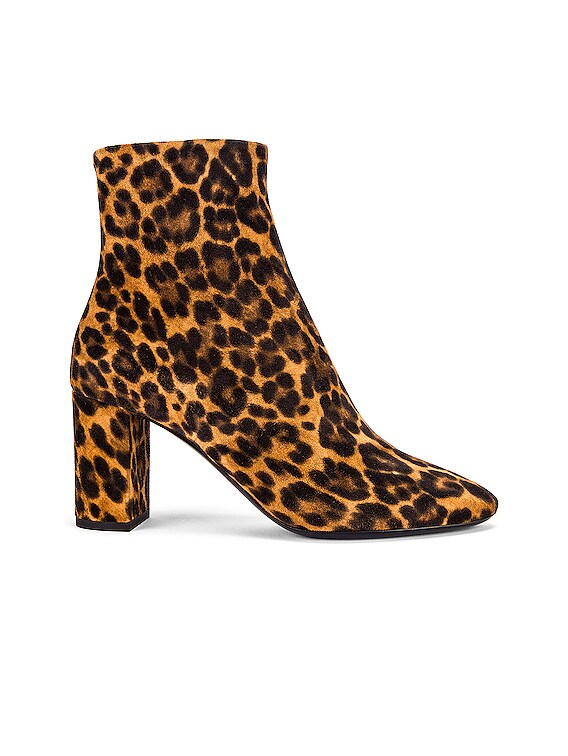 saint laurent leopard boots