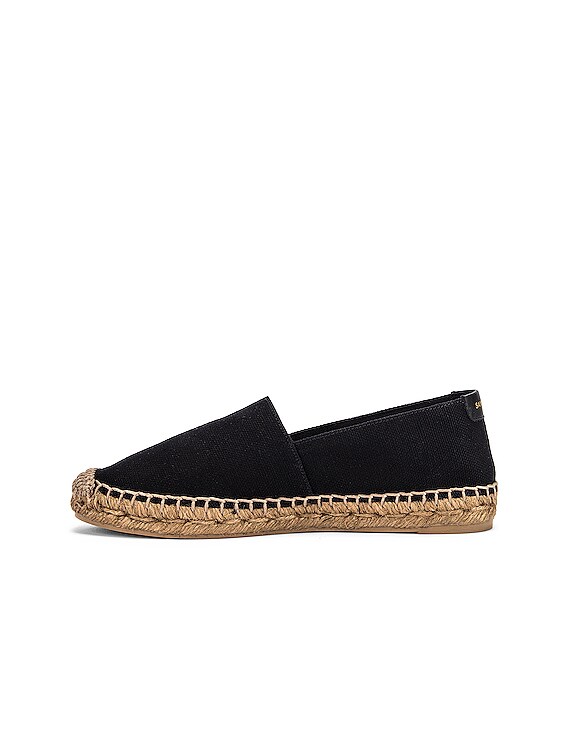 Saint Laurent Signature Espadrilles in Black | FWRD