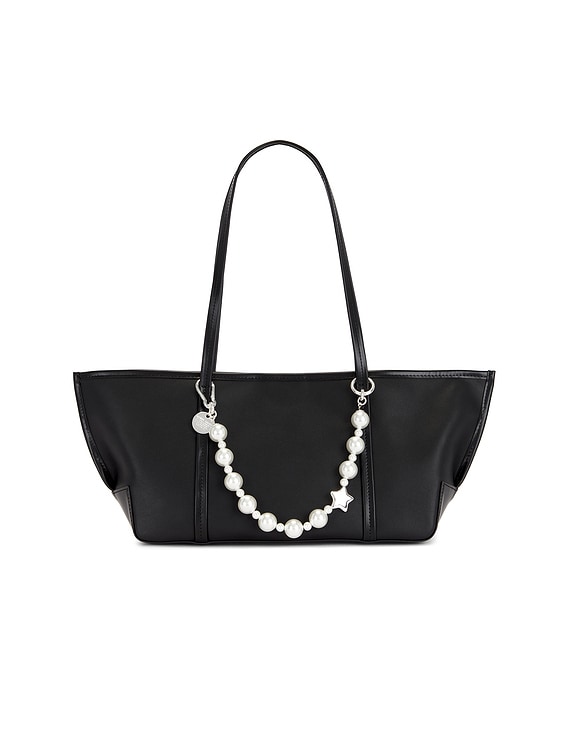 Sandy Liang Pearl Key Charm in Pearl | FWRD