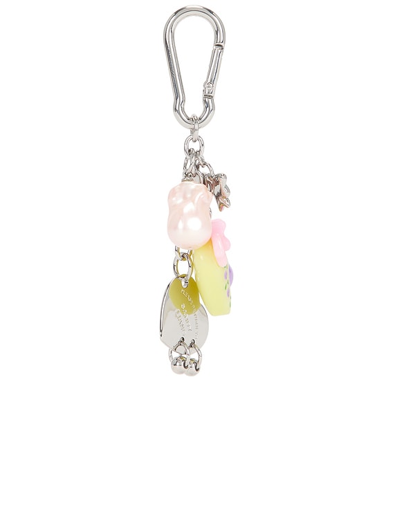 Sandy Liang Collector Keychain in Silver | FWRD