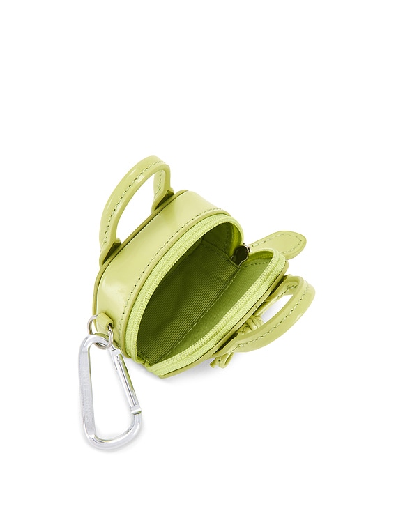 Sandy Liang Mini Secure Bag Key Chain in Matcha | FWRD