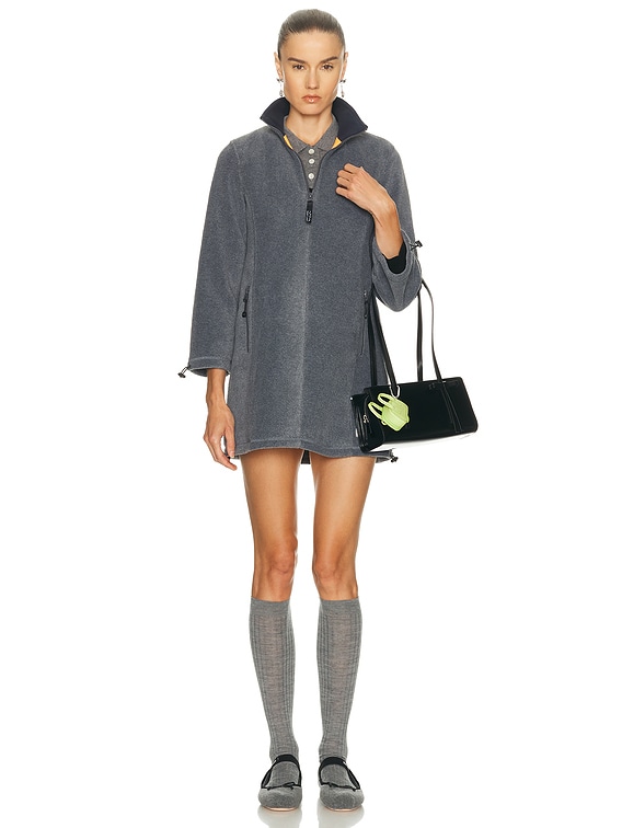 Sandy Liang Lamb Dress in Grey | FWRD