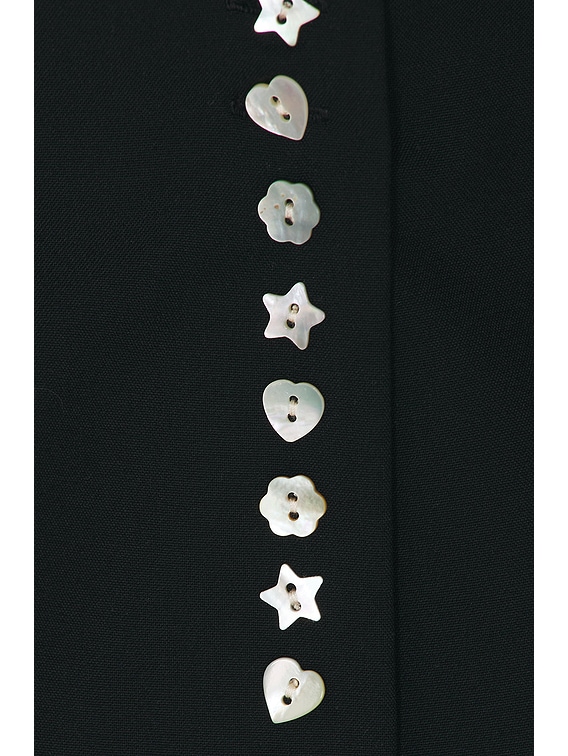 Sandy Liang SOUTH トップ - Black | FWRD