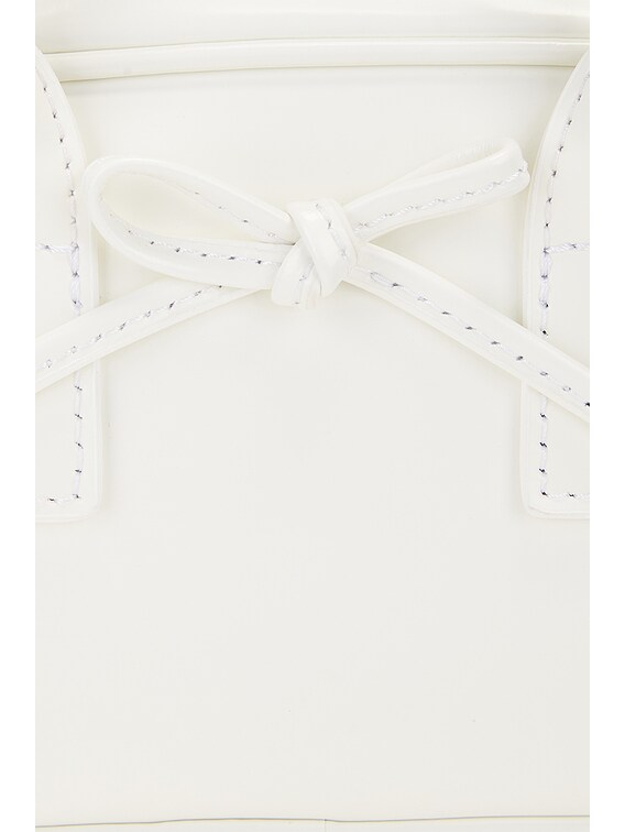 Sandy Liang Secure Bag in Optic White | FWRD