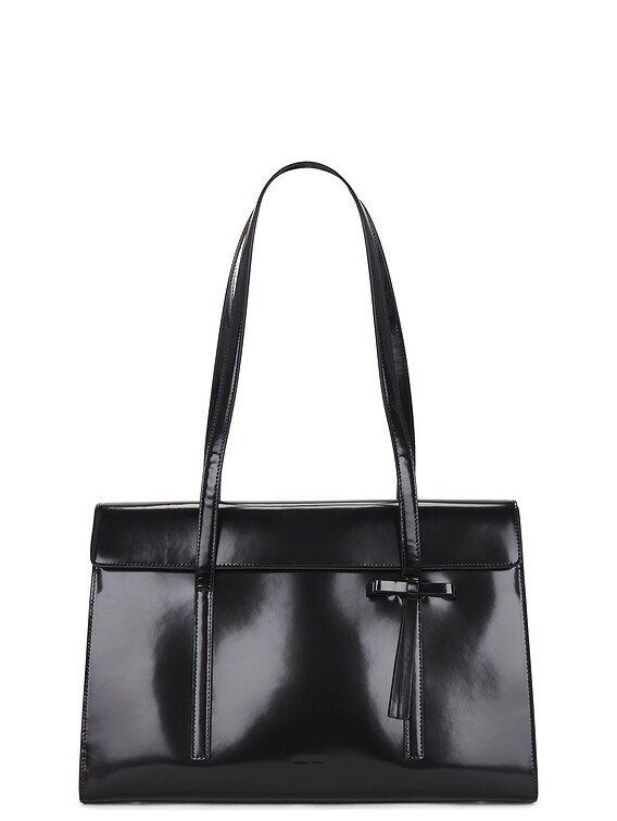 Sandy Liang Mum Bag in Black | FWRD