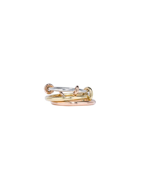 Spinelli Kilcollin Raneth MX Ring in Sterling Silver, 18K Rose