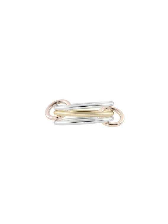 Spinelli Kilcollin Solarium MX Ring in Sterling Silver, 18k Yellow