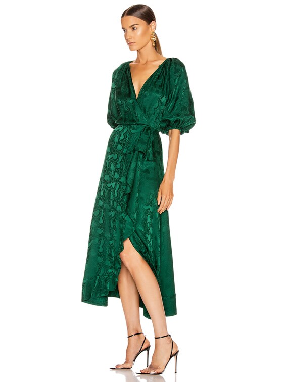 Saloni draped olivia dress Clearance