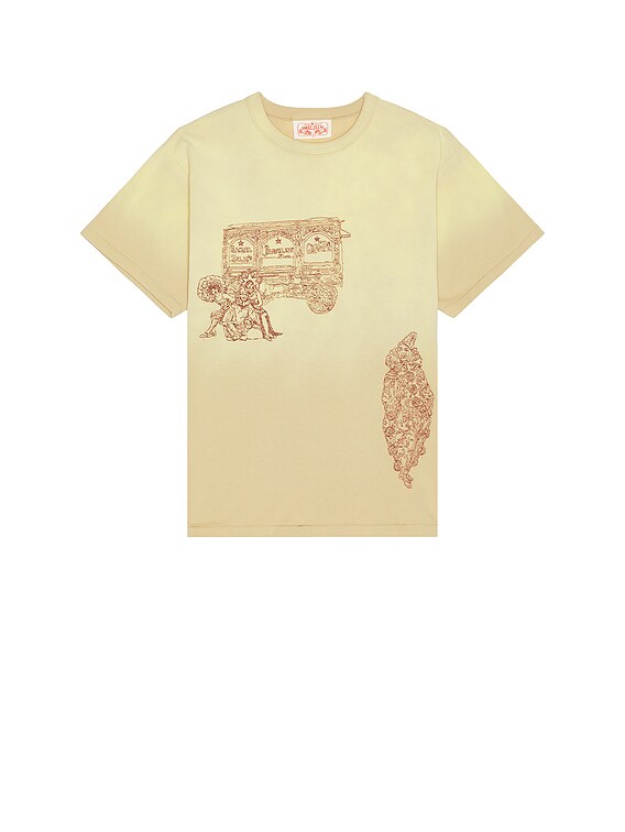 Samuel Zelig Circus Tee in Khaki | FWRD