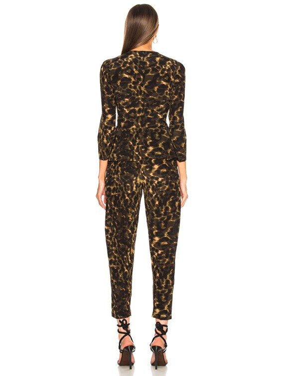 multicolor camouflage jumpsuit