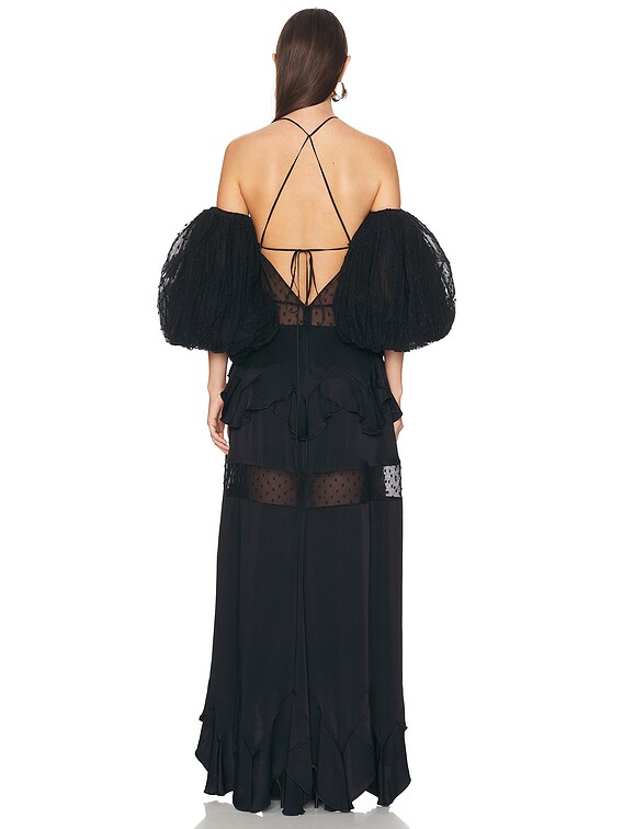 Stella McCartney Long Dress in Black | FWRD