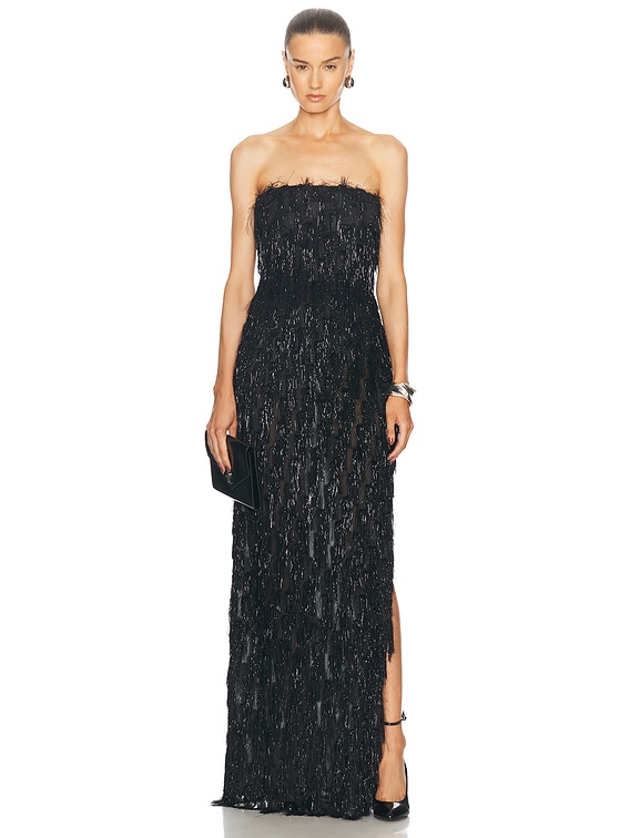 stella mccartney corset dress Margot Robbie just sparked the little black dress revival. Her @ stellamccartney design featured a sheer corset bustier and structured hips,  giving the LBD a bold new edge at a Los Angeles photocall