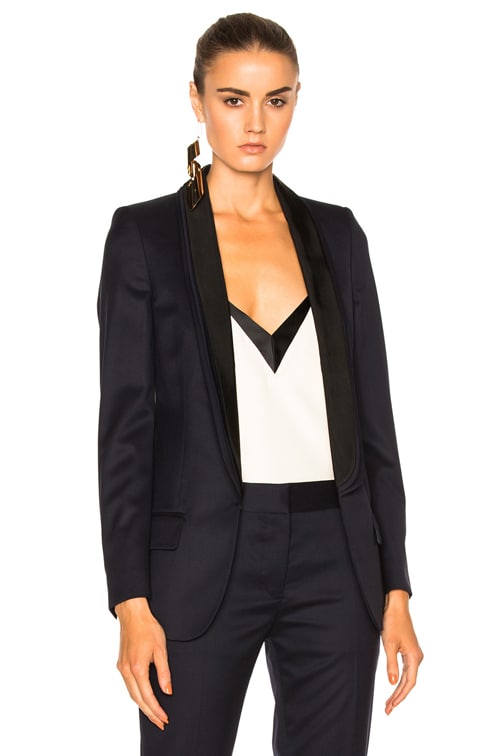 Stella McCartney Melissa Blazer in Navy | FWRD