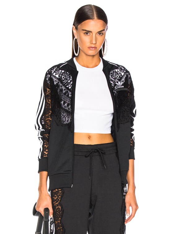 adidas lace track jacket Shop Clothing 