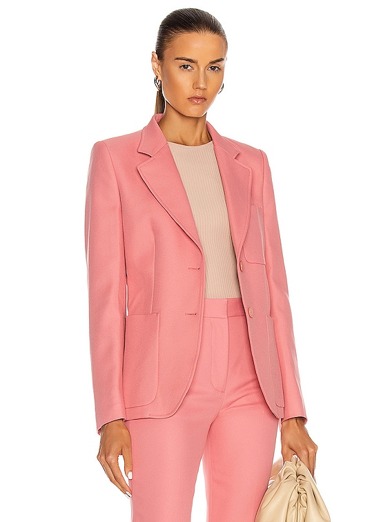 Stella McCartney Eleanor Jacket in Pink Frappe | FWRD