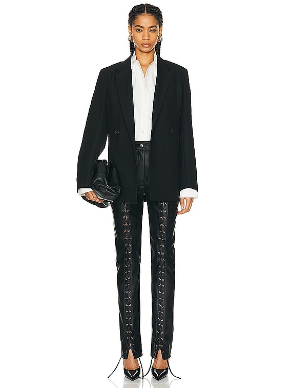 【送料&関税込】Stella McCartney Alter Mat Pants Alter Mat wide-leg pants in red - Stella Mc Cartney | Mytheresa
