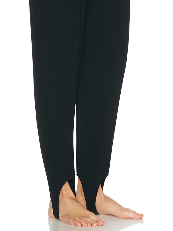 Stella McCartney Cady Stirrup Pant in Black | FWRD