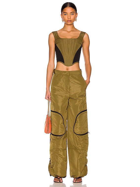 Stella McCartney トップ - Khaki | FWRD