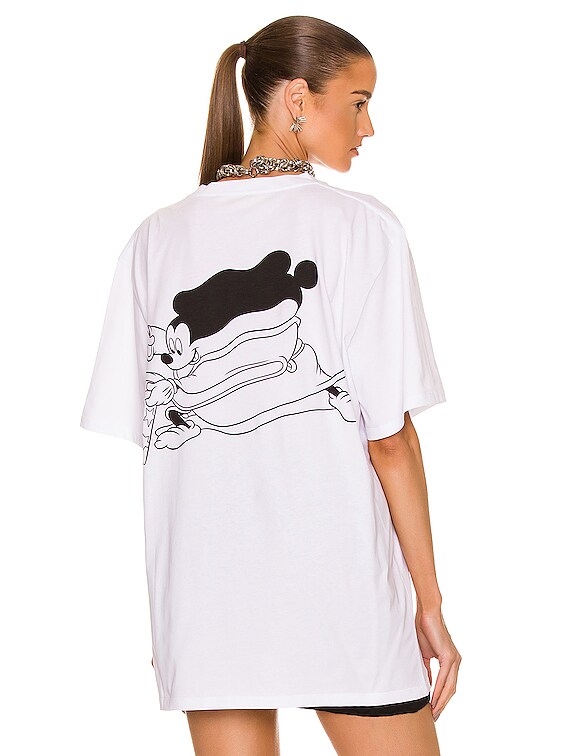 Stella McCartney Fantasia Disney Print Jersey T-Shirt in Pure