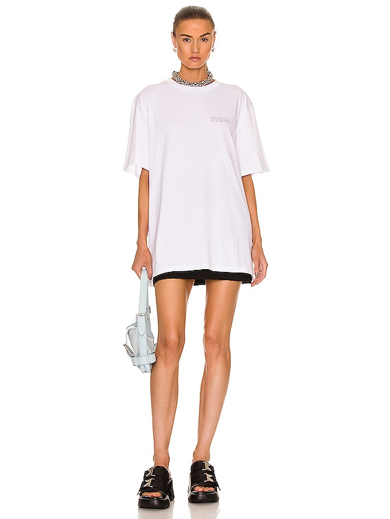 Stella McCartney Tシャツ - Pure White | FWRD Stella McCartney Tシャツ - Pure White | FWRD