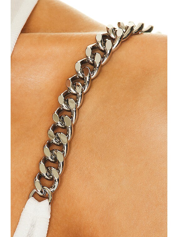 Stella McCartney Falabella Chain Tank Top in Natural | FWRD
