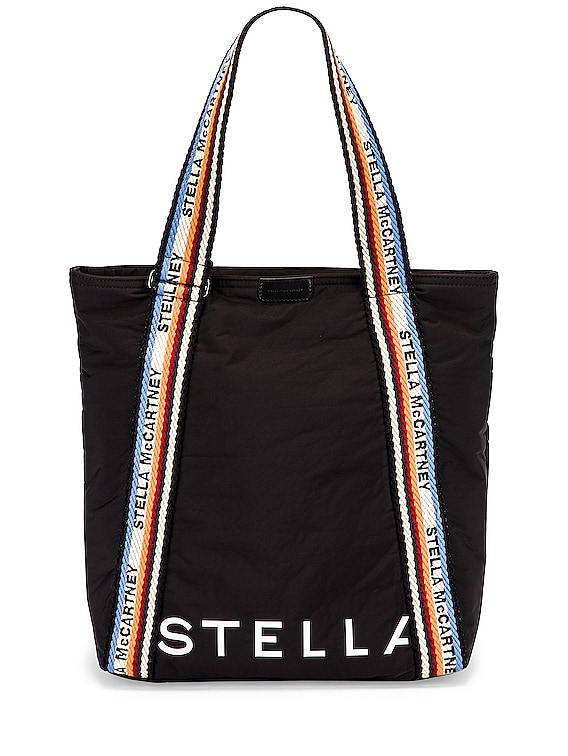 nylon zip tote