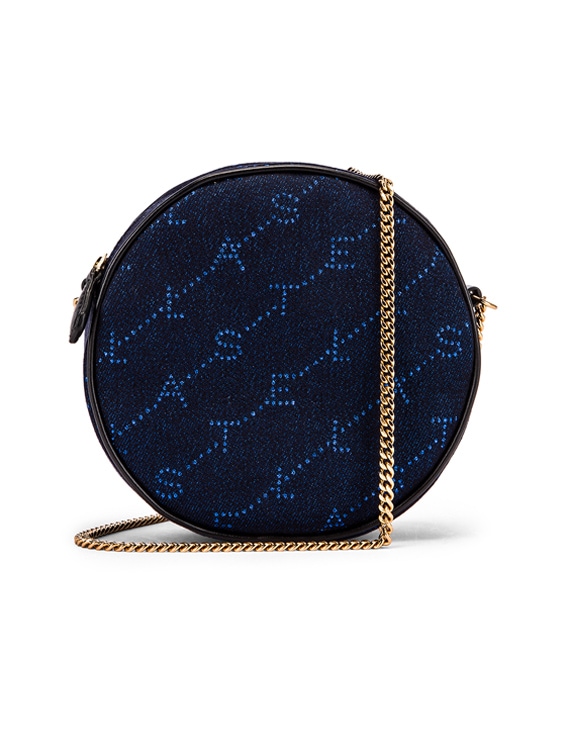 Stella mccartney mini outlet round monogram bag