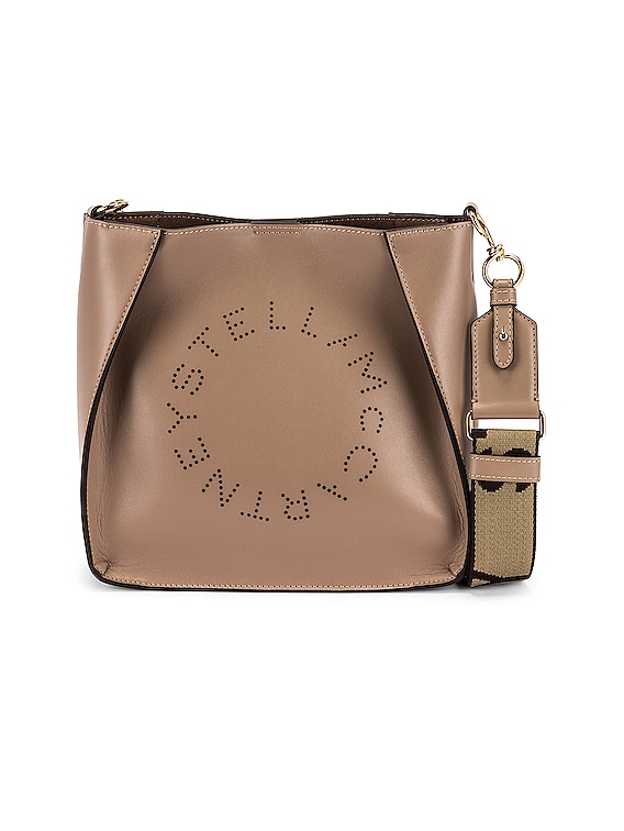 【関税&送料込】Stella Mccartney Shoulder Bag With Moss Colo Stella McCartney Shoulder bag with moss coloured logo