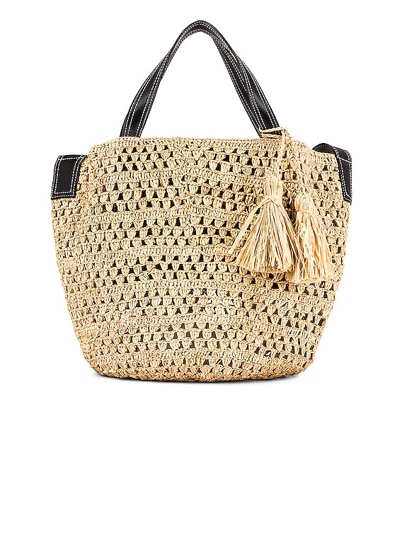 stella mccartney raffia tote