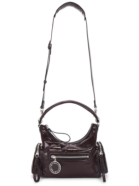 Stella McCartney Cracked Patent Alter Mat Pony Small Stella McCartney Cracked Patent Alter Mat Pony Small