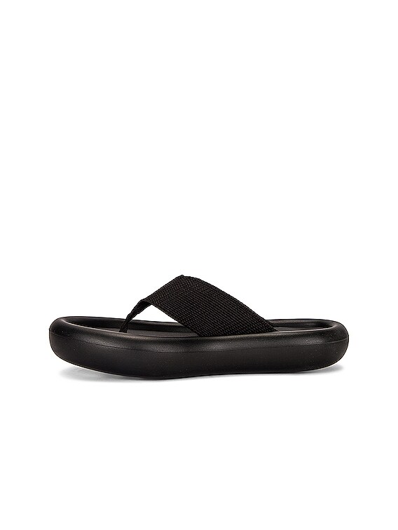 Stella McCartney Air Slide Flip Flops In Black FWRD New Releases