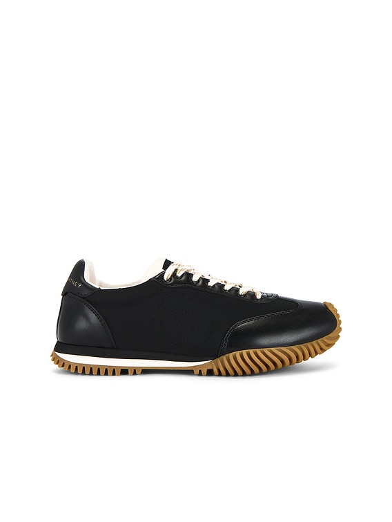 スニーカー STELLA MCCARTNEY S-WAVE SPORT SNEAKERS Stella McCartney S-Wave Sport Sneaker in BLACK | FWRD