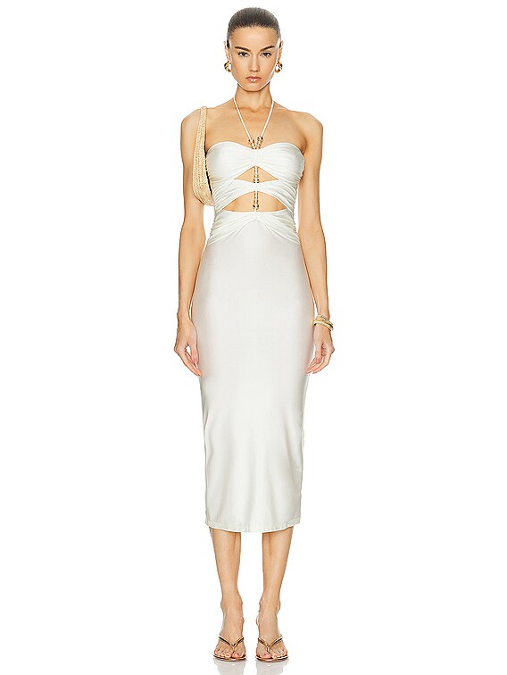 Shani Shemer Isabel Maxi Dress in Cream | FWRD