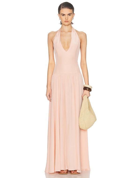 Shani Shemer Astrid Maxi Dress in Pink Blush | FWRD