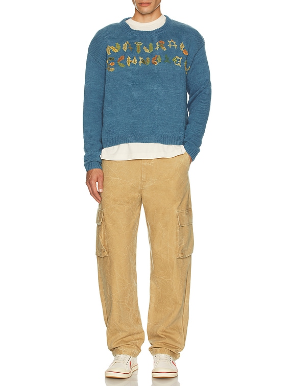 Story mfg. Furrow Jumper in Indigo Natural Tech | FWRD