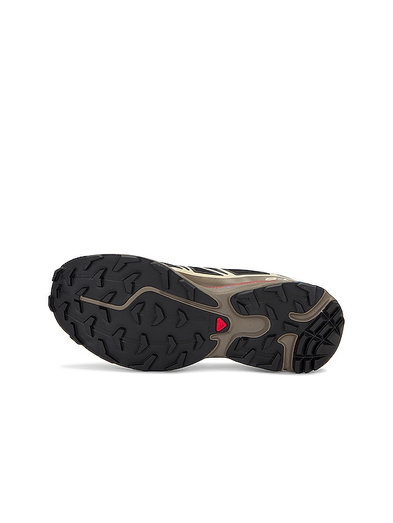 Salomon Xt-6 Sneaker in Black, Falcon, & Eden | FWRD