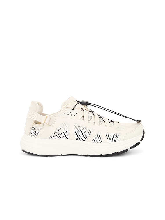 Salomon Techsonic in Almond Milk, Vanilla, & Black | FWRD