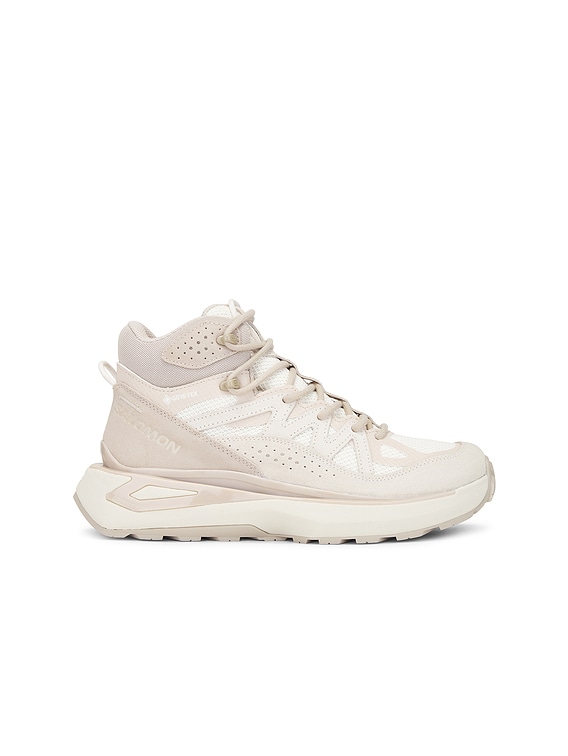 Salomon Odyssey Elmt Mid Gtx in Vanilla Ice, Almond Milk