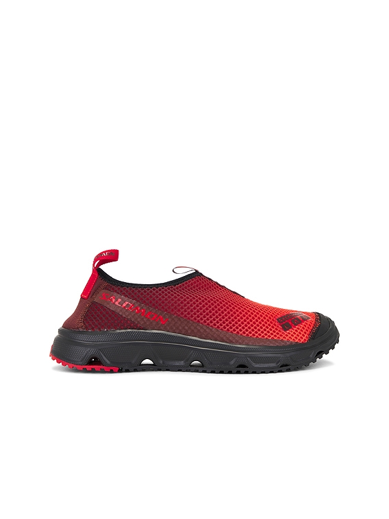 Salomon Rx Moc 3.0 in Rum Raisin, Aurora Red, & High Risk