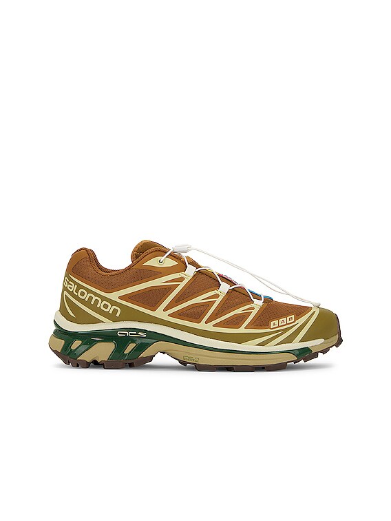 Salomon XT-6 帆布鞋於Rubber, Lizard, & Eden | FWRD