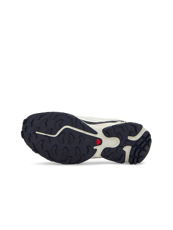 Salomon Xt-6 Sneakers in Lunar Rock, Dark Sapphire, & Rubber