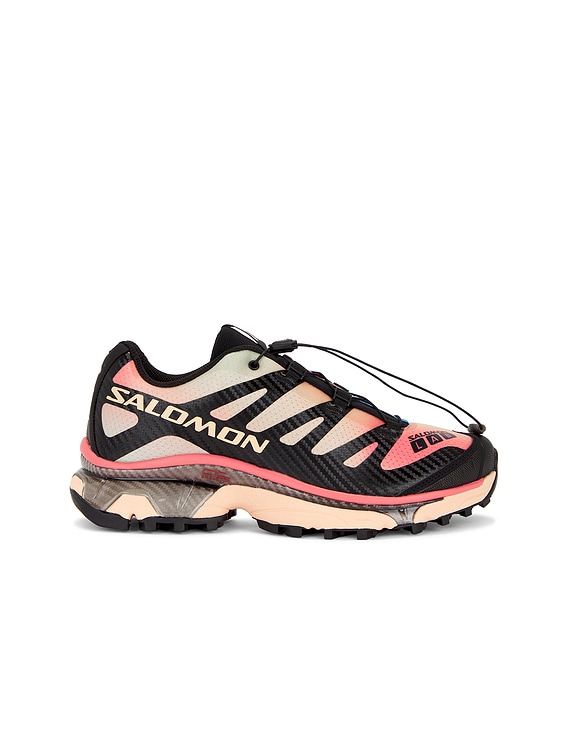 Salomon XT-4 OG Aurora Borealis Sneaker in Black, Prairie Sunset
