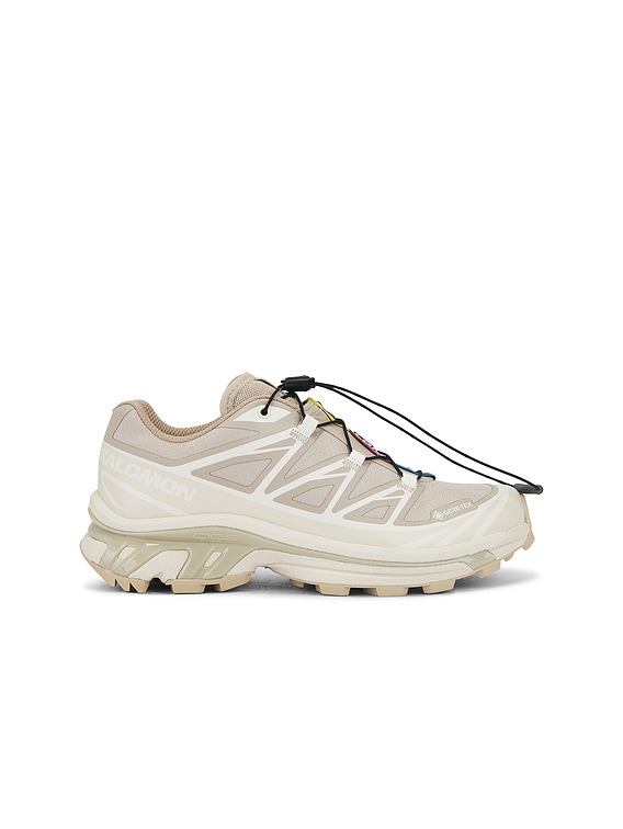 Salomon XT-6 GTX Sneaker in Oxford Tan, Almond Milk