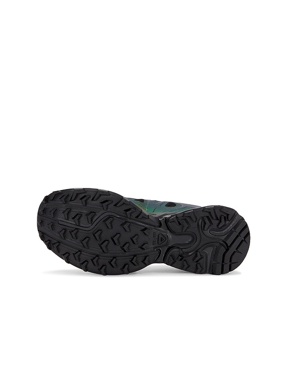Salomon XT-Whisper Void Sneaker in Black, Black, & Silver Metallic