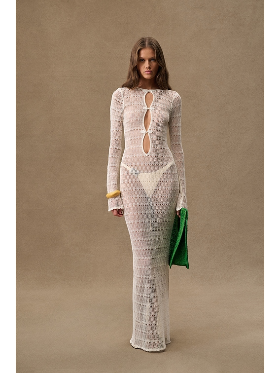 for FWRD Keyhole Crochet Dress