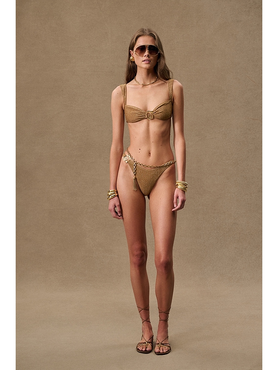 for FWRD Spiral Bandeau Bikini Top