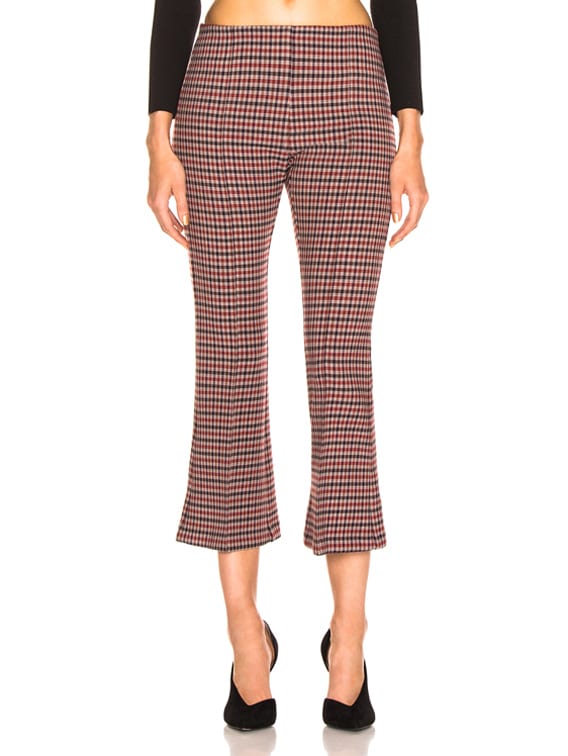 smythe cropped kick pant